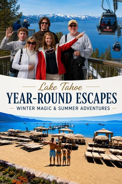 Aventura privada familiar en Lago Tahoe con gondol...