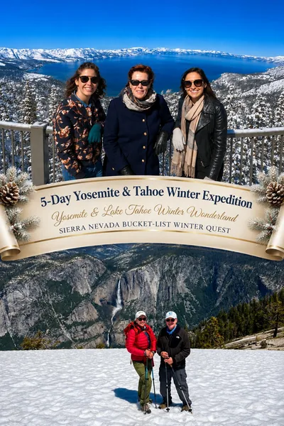 Yosemite and Lake Tahoe winter expedition with Hea...