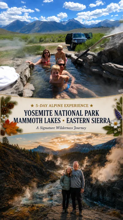 Yosemite National Park, Mammoth Lakes & Eastern Sierra Nevada: A Signature Wilde...