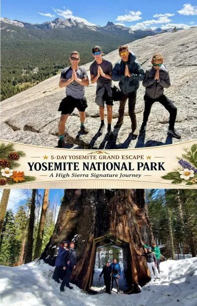 Yosemite National Park: A 5-Day High Sierra Wilderness Grand Expedition