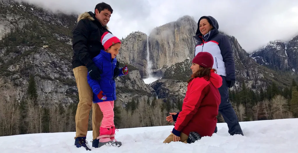 Yosemite winter wonderland tour